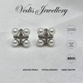"Archetype" Certified Premium Freshwater Pearl Earrings