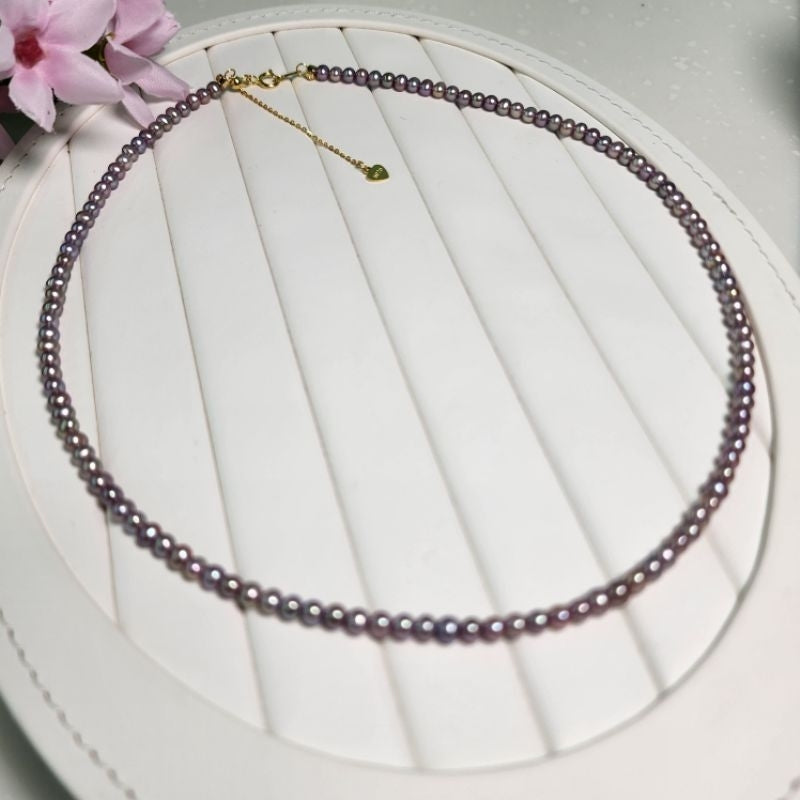 "Candelicious" Premium Freshwater Pearl 3.5mm-4mm Necklace