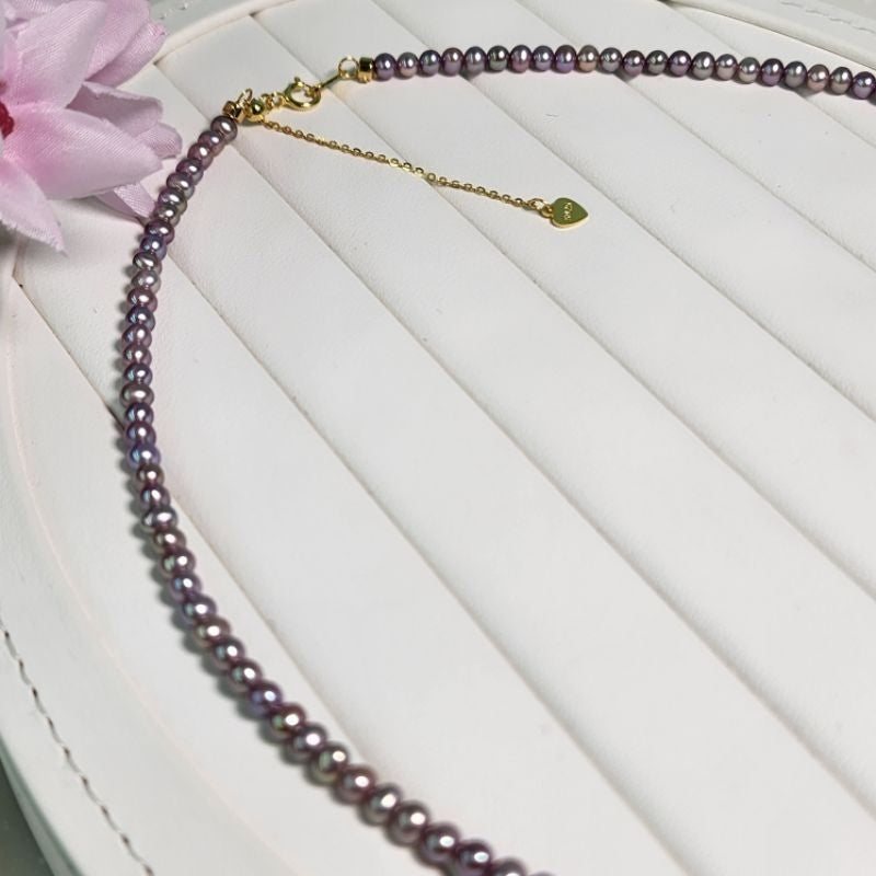 "Candelicious" Premium Freshwater Pearl 3.5mm-4mm Necklace