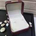 "AU750 Sphere" 6-6.5mm Premium Sea Pearl Ear Studs