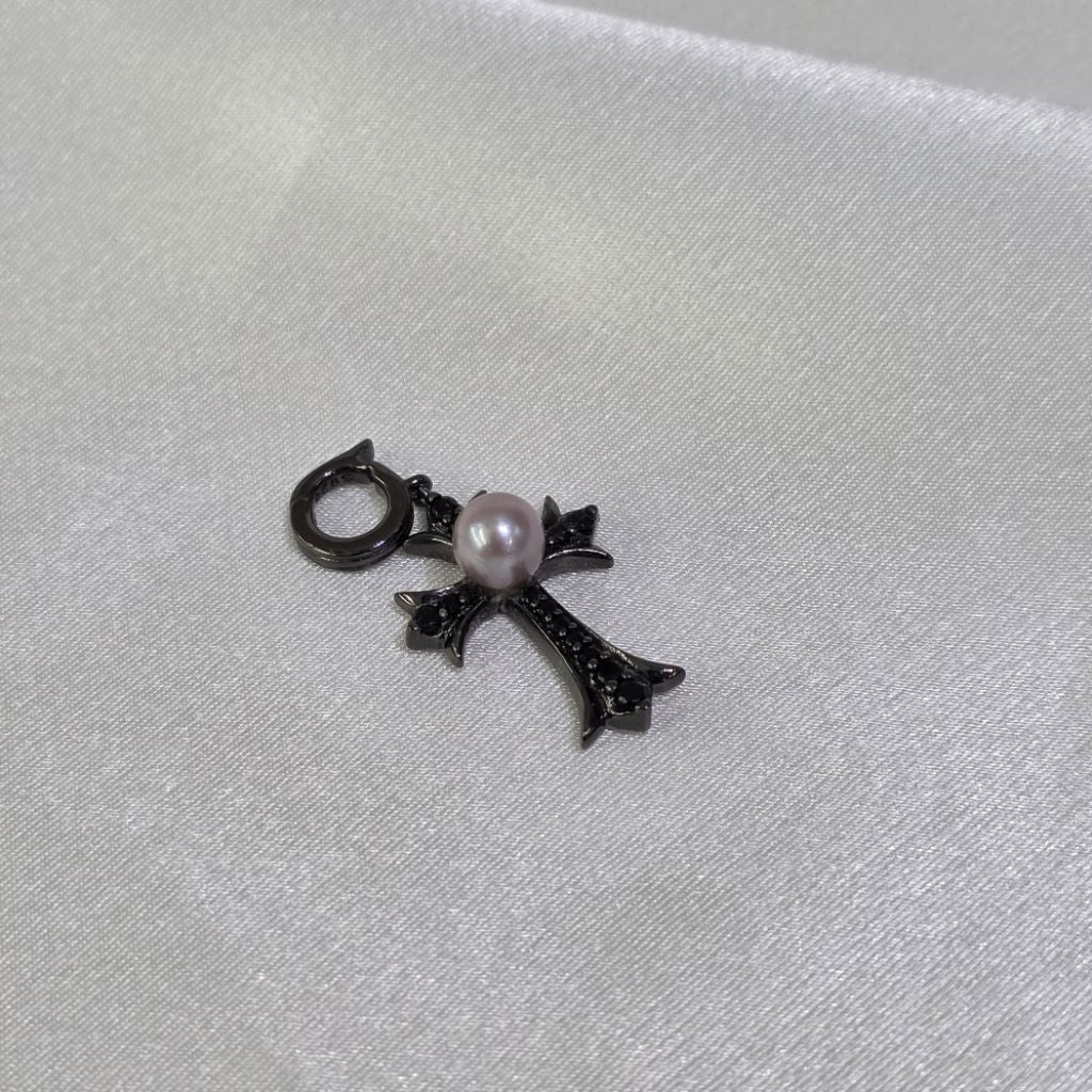 "Crucified" 6-6.5mm Premium Freshwater Pearl Pendant