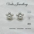 "Freyja" 4-5.5mm Certified Premium Freshwater Pearl Earrings