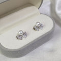 "Graduation"  5.5-6mm Premium Freshwater Pearl Earrings
