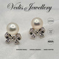 "Gratitude" 6A 8mm-8.5mm Premium Freshwater Pearl Earrings