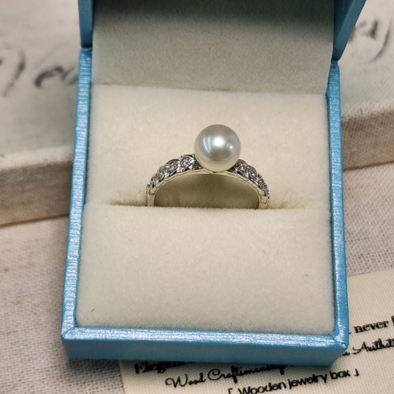 "Guardian" Premium Freshwater Pearl 7mm-7.5mm Ring