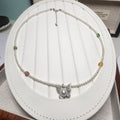 "Luxeia" Premium Freshwater Pearl Necklace with Pendant 8mm-8.5mm