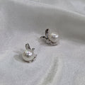 "Morning Glory" 8-8.5mm Premium Freshwater Pearl Earrings