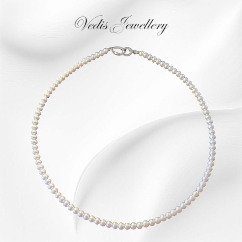 "Olivia" Freshwater Pearl Necklace 4.5mm - 5mm