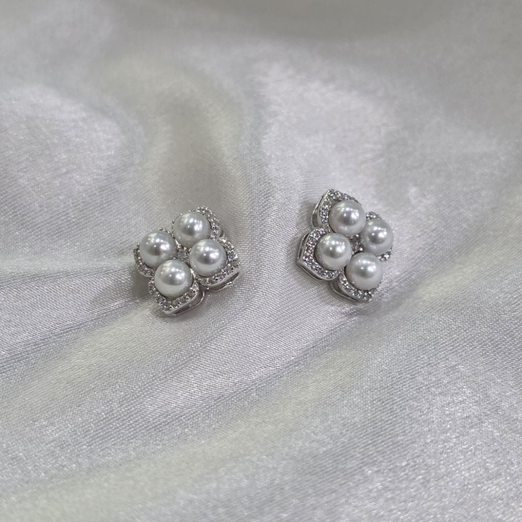 "Perennially" 4-4.5mm Premium Freshwater Pearl Earrings