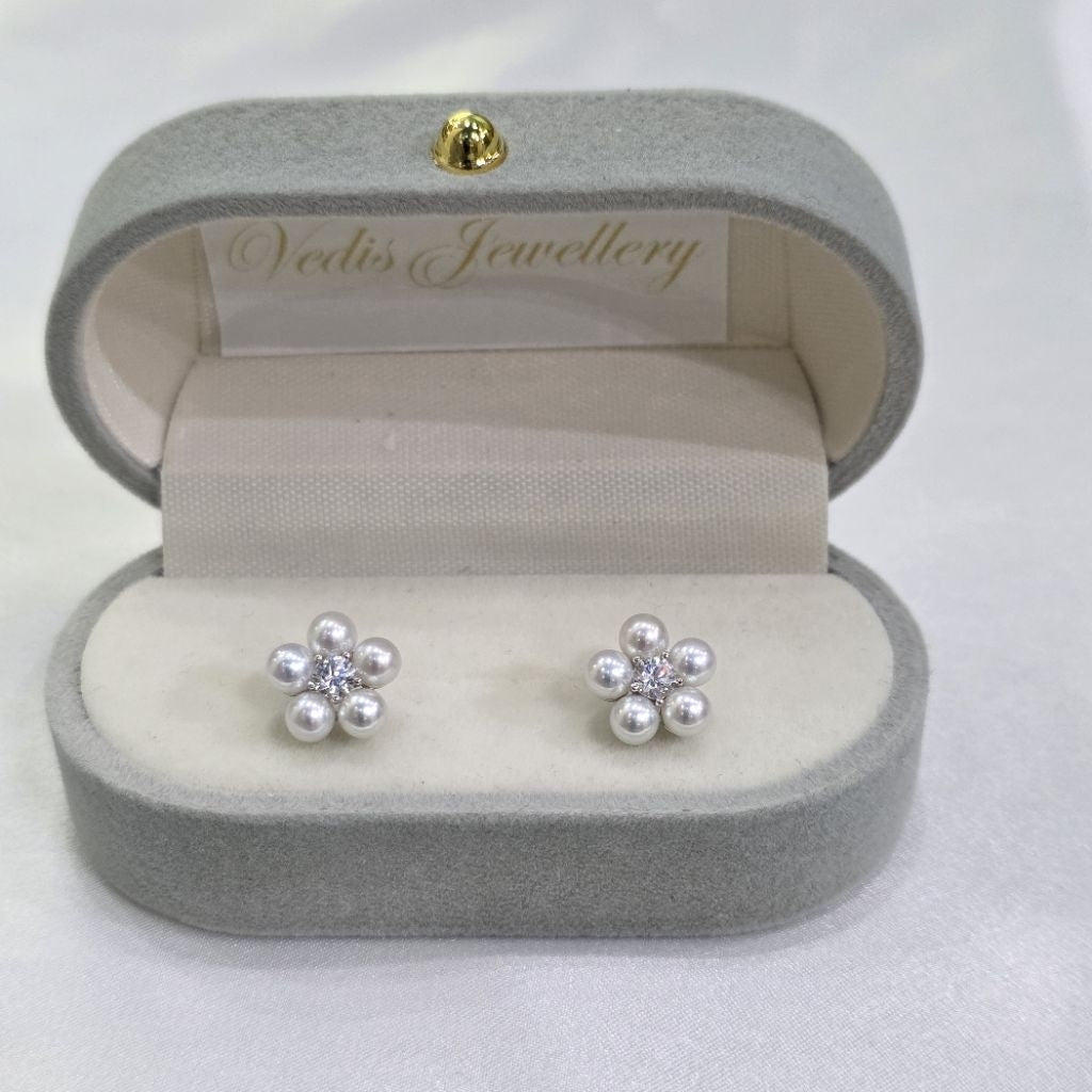 "Perfect Match" 4-4.5mm Premium Freshwater Pearl Earrings