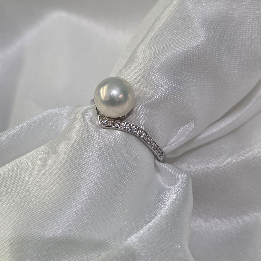 "Princess" 7.5-8mm Premium Freshwater Pearl Rings
