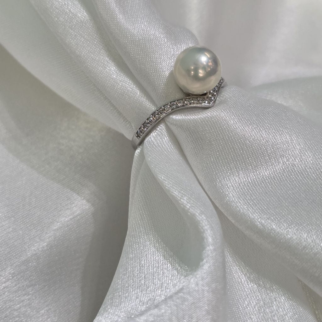 "Princess" 7.5-8mm Premium Freshwater Pearl Rings