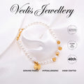 "Prosperity" Freshwater Pearl Bracelet 4mm - 4.5mm
