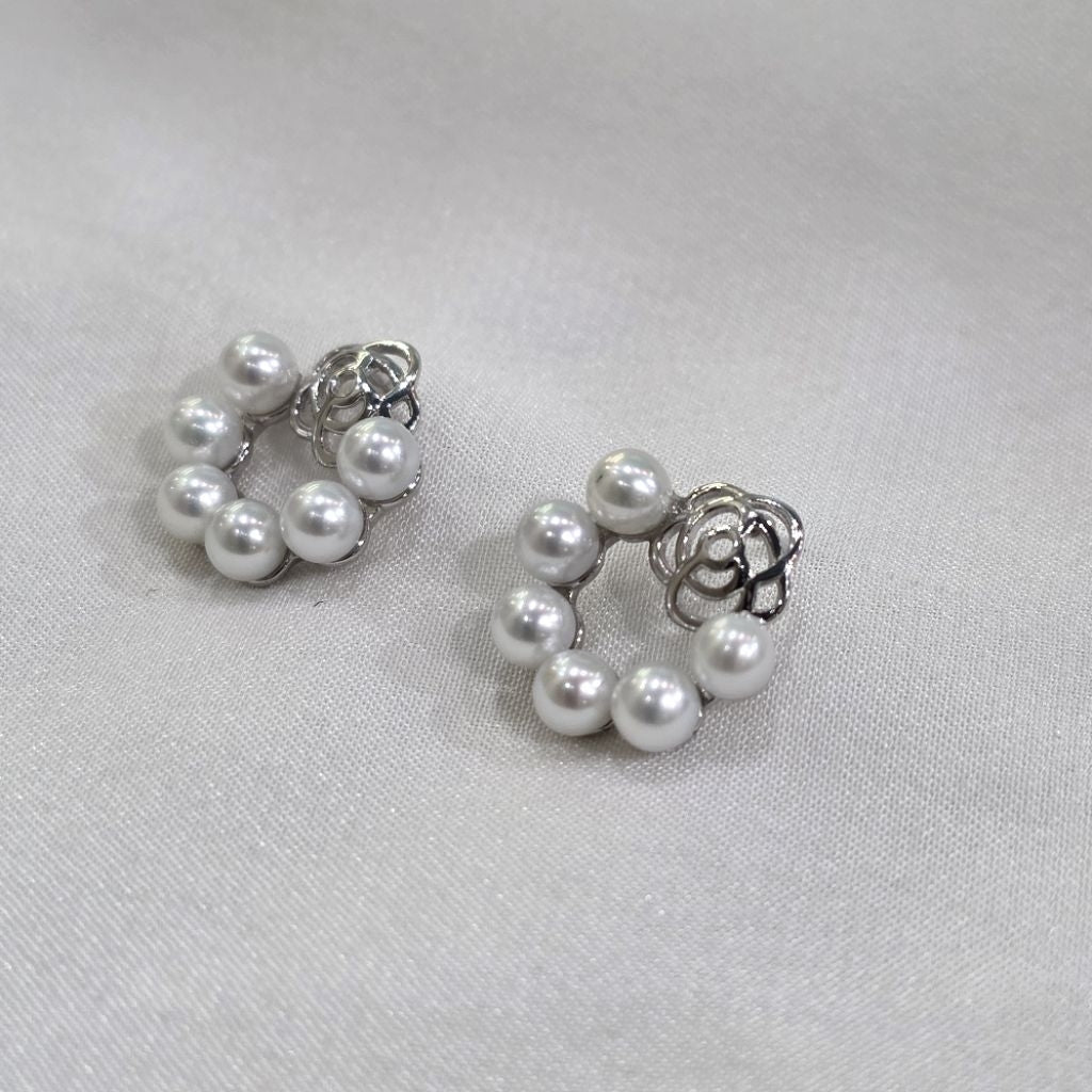 "Serendipitous" 4-4.5mm Premium Freshwater Pearl Earrings