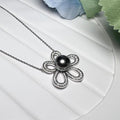 "Tahitian Plumeria" Premium Sea Pearl Necklace 10mm - 11mm