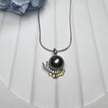 "Tahitian Snail" Premium Sea Pearl Necklace 11mm - 12mm