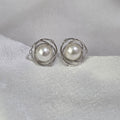 "Twilight" 8-8.5mm Premium Freshwater Pearl Earrings
