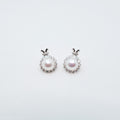 "Erinelle" Premium Freshwater Pearl 8mm-8.5mm Earring