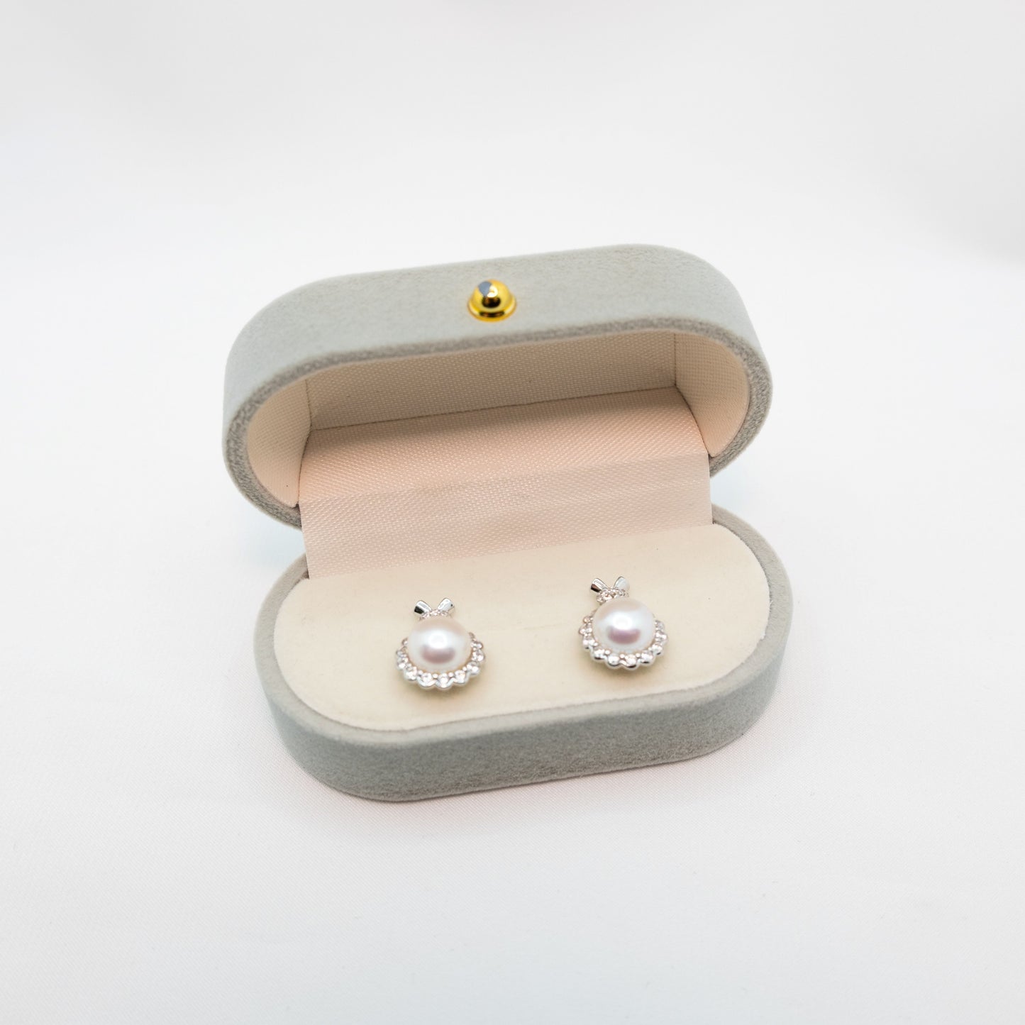 "Erinelle" Premium Freshwater Pearl 8mm-8.5mm Earring