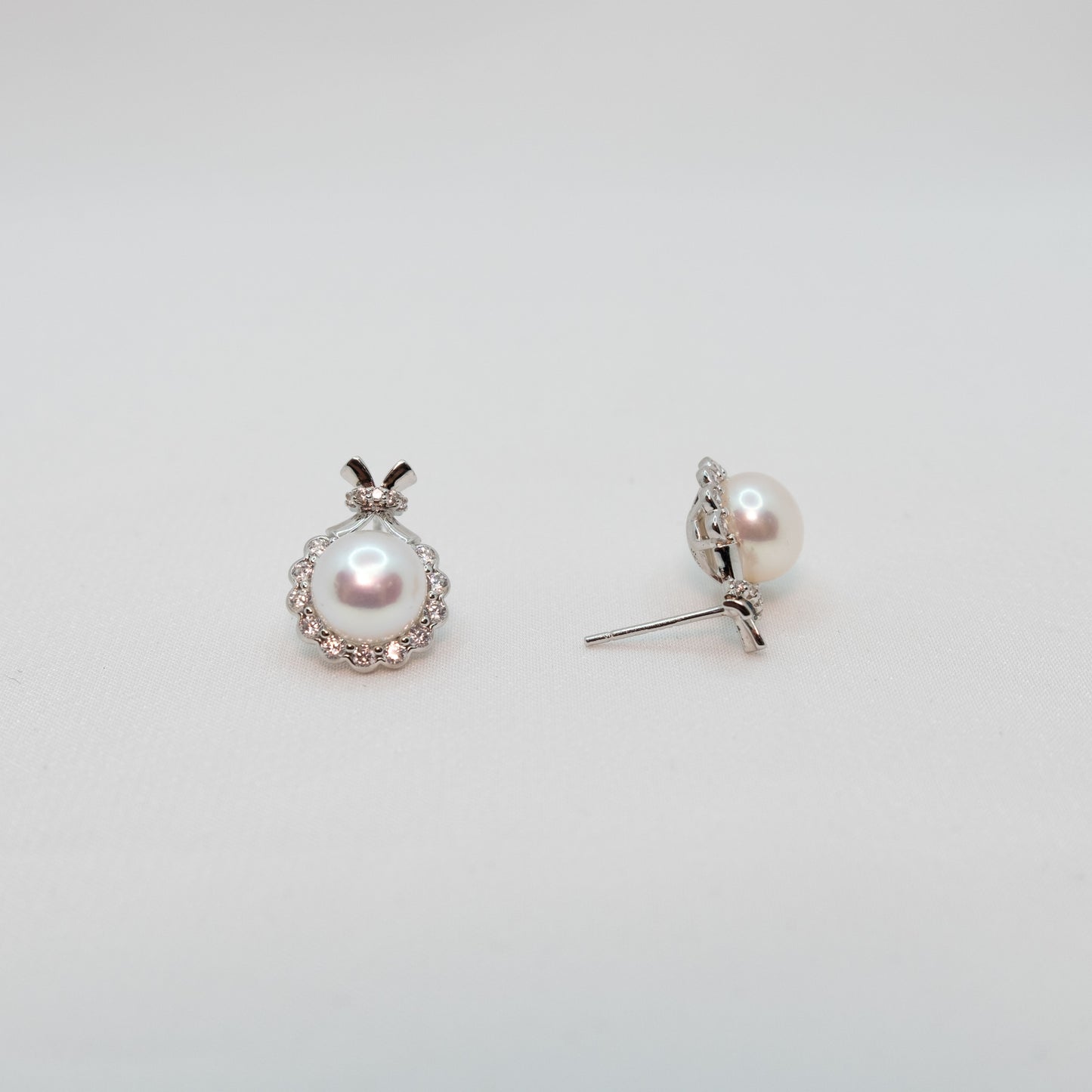 "Erinelle" Premium Freshwater Pearl 8mm-8.5mm Earring