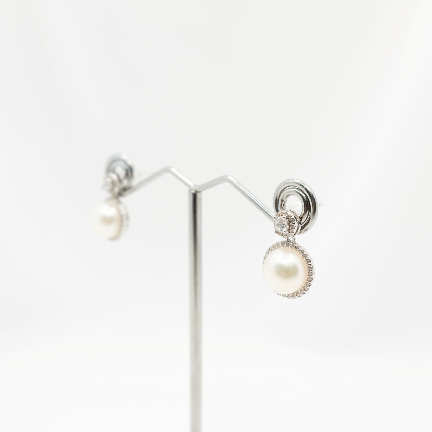 "Solis" Premium Freshwater Pearl Earrings 8.5mm-9mm
