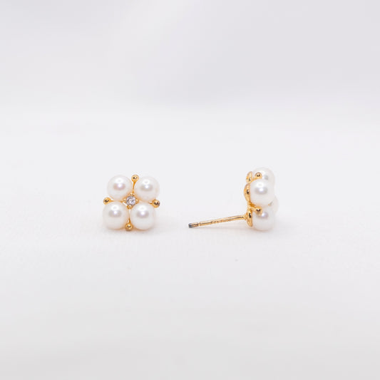 "4 You" Sea Pearl 5mm-5.5mm Earring