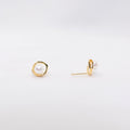 "Mystic Gold" Sea Pearl 5.5mm-6mm Earring