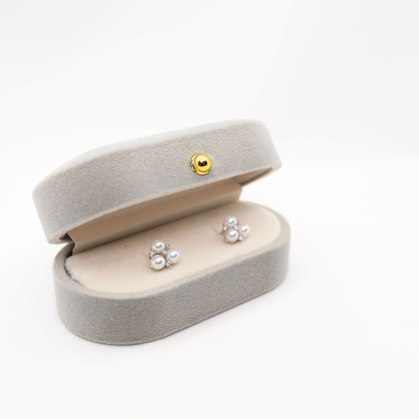 "Michael" 6A Premium Freshwater Pearl 3.5mm - 4mm Earring