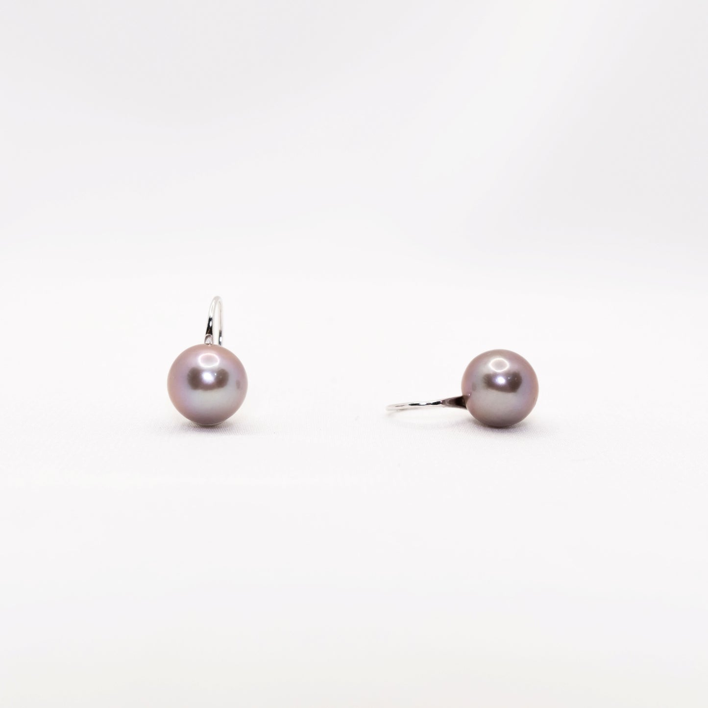 "Swan" 11.5mm-12mm 6A Premium Freshwater Pearl Earrings