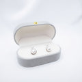 "XOXO" Freshwater Pearl 6.5mm - 7.5mm Earring
