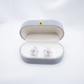 "Snow White" Sea Pearl 4.5mm-6mm Earring