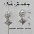 "Xavier" 6-6.5mm Freshwater Pearl Earrings