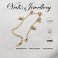 "Golden Pearl" South Sea Pearl Bracelet 4.5mm - 8mm