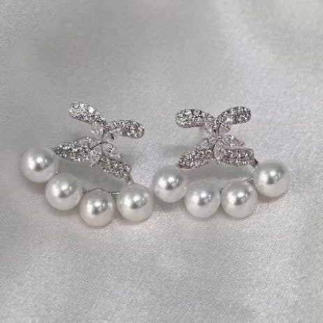 "Scott" Sea Pearl  5mm-5.5mm Earring