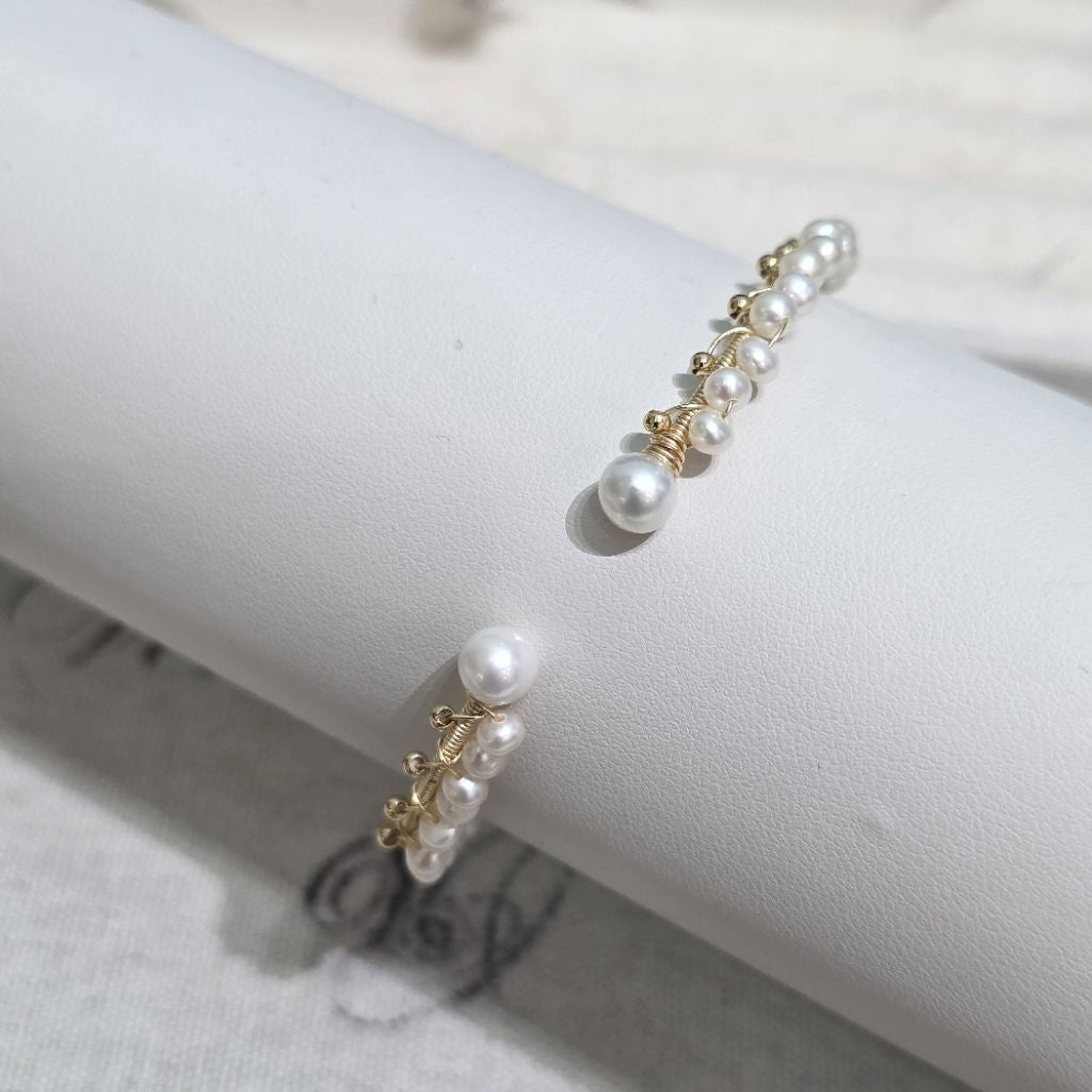 "Stargazer" 3mm - 9mm Premium Freshwater Pearl Bracelet