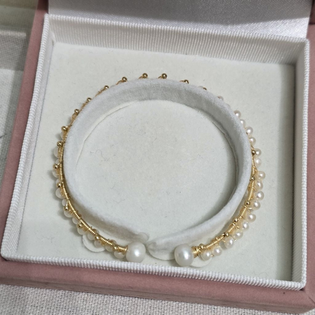 "Stargazer" 3mm - 9mm Premium Freshwater Pearl Bracelet